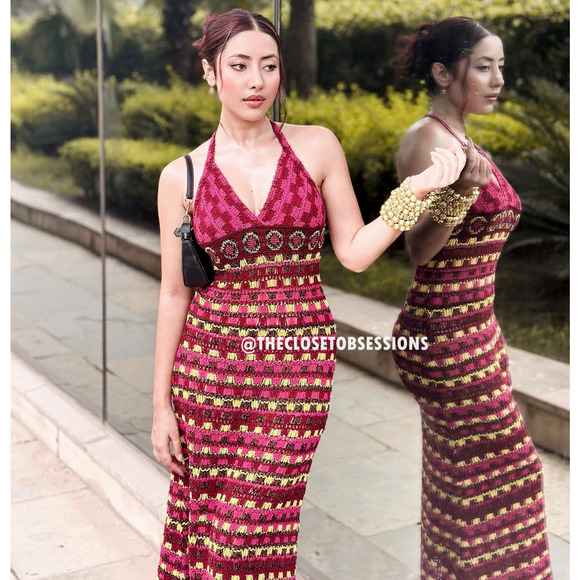 ZARA BLOGGER FAVE!!! V-Neck Knit Dress NWT - Picture 11 of 16